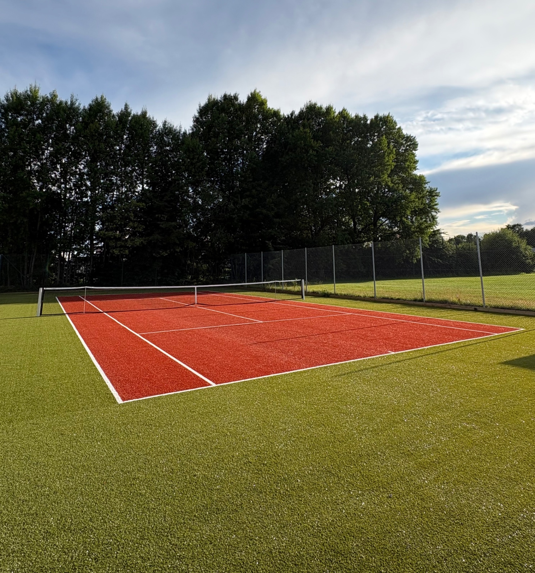 Tennisbanan på Hanåsvallen