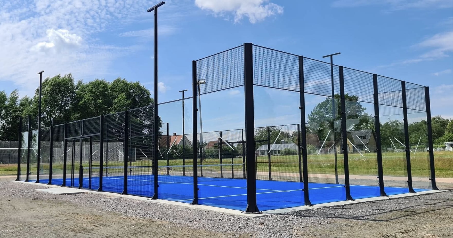 Padelbanan på Hanåsvallen